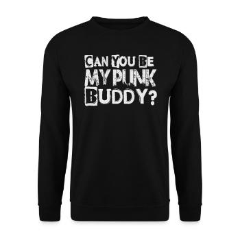 Pouvez-vous être mon copain punk? - Gothique - Gothique - Concer - Sweat-shirt Unisexe - noir - Devant - Alina (178cm) & Michal (187cm)