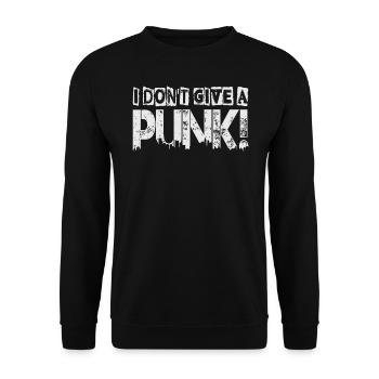 Je ne donne pas un punk! - Gothique - Gothique - Concert - F - Sweat-shirt Unisexe - noir - Devant - Alina (178cm) & Michal (187cm)