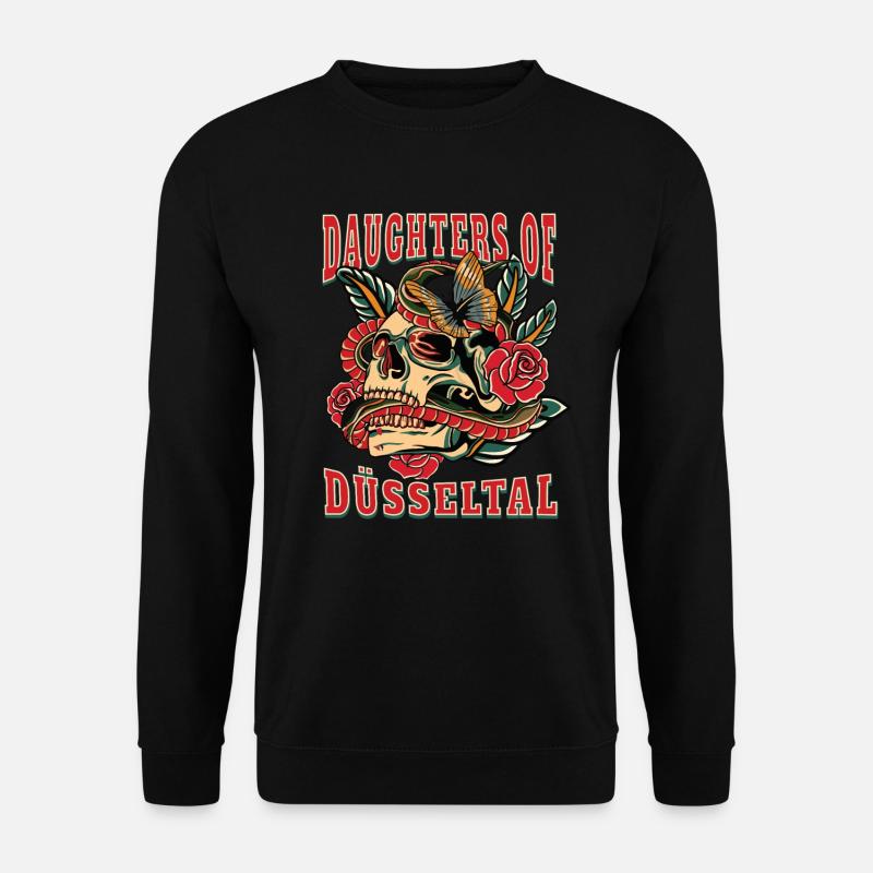Düsseldorf daughters of Düsseltal - Unisex Pullover - Schwarz