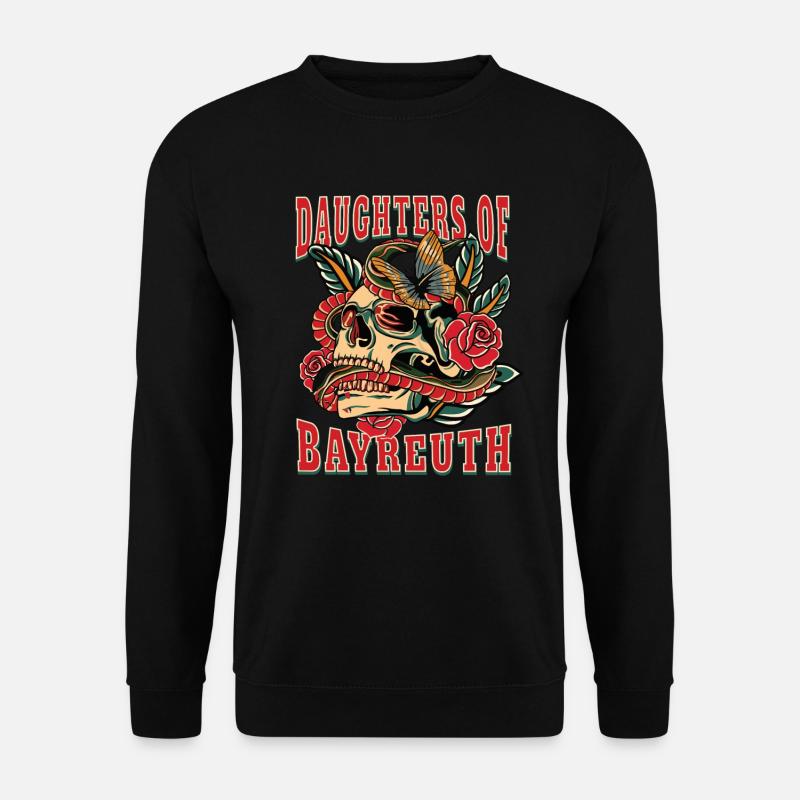 Bayreuth Frau Geschenk daughters of Bayreuth - Unisex Pullover - Schwarz
