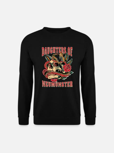 Neumünster Frau Geschenk daughters of Neumünster - Unisex Pullover - Schwarz