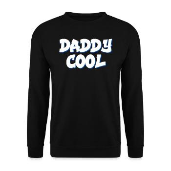 Daddy cool - Sweat-shirt Unisexe - noir - Devant - Alina (178cm) & Michal (187cm)