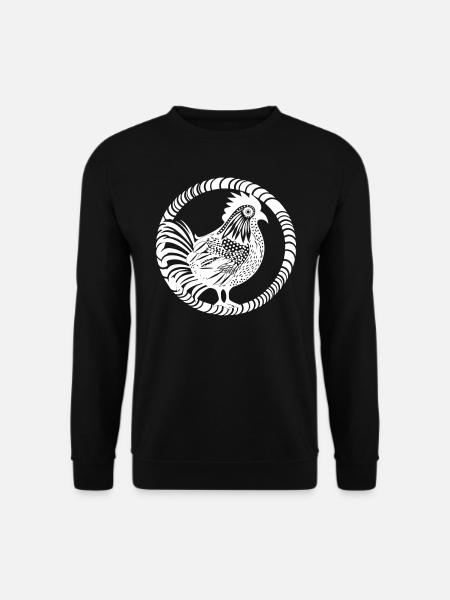 Rooster - Unisex Sweatshirt - black