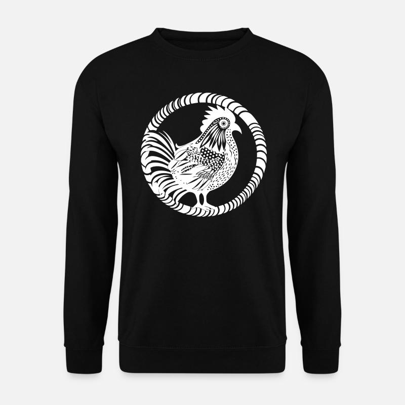 Rooster - Unisex Sweatshirt - black