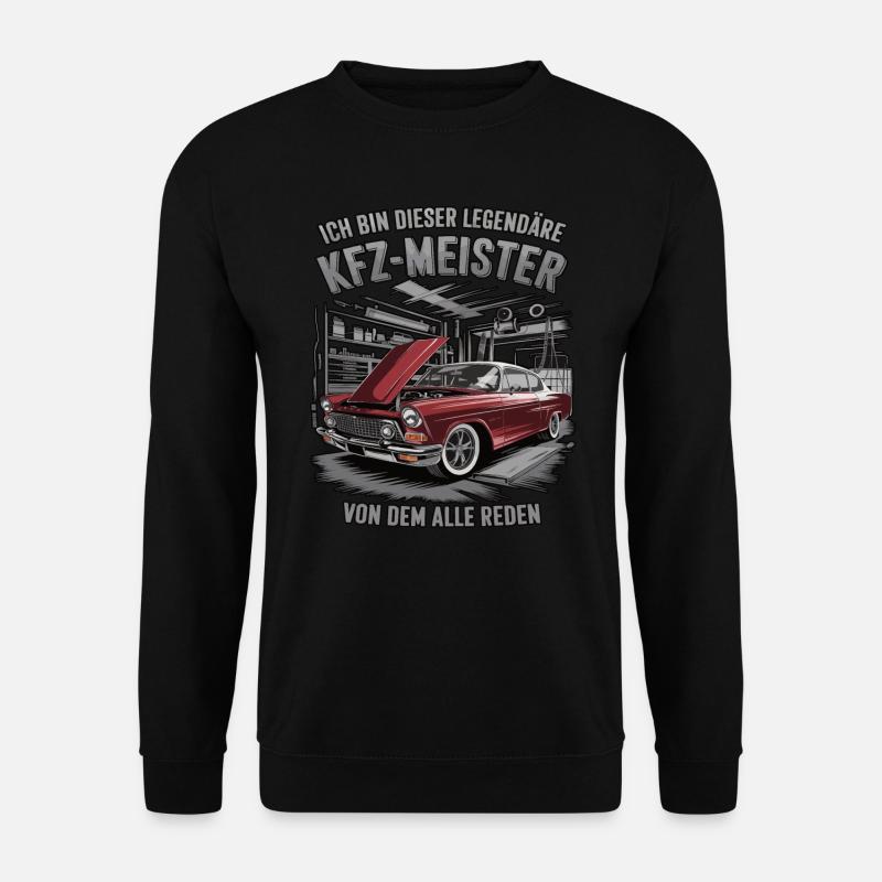 Ich Bin Dieser Legendäre KFZ-Meister - Unisex Pullover - Schwarz