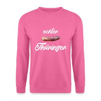 Echter Thüringer - Unisex Pullover - Pink - Vorne