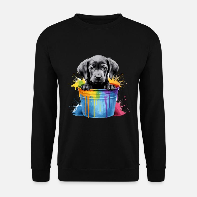 Labrador Hund Hunderasse - Unisex Pullover - Schwarz