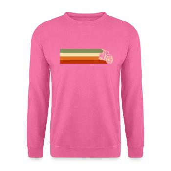 KR51 Schwalbe Vintage Retro Moped - Unisex Pullover - Pink - Vorne