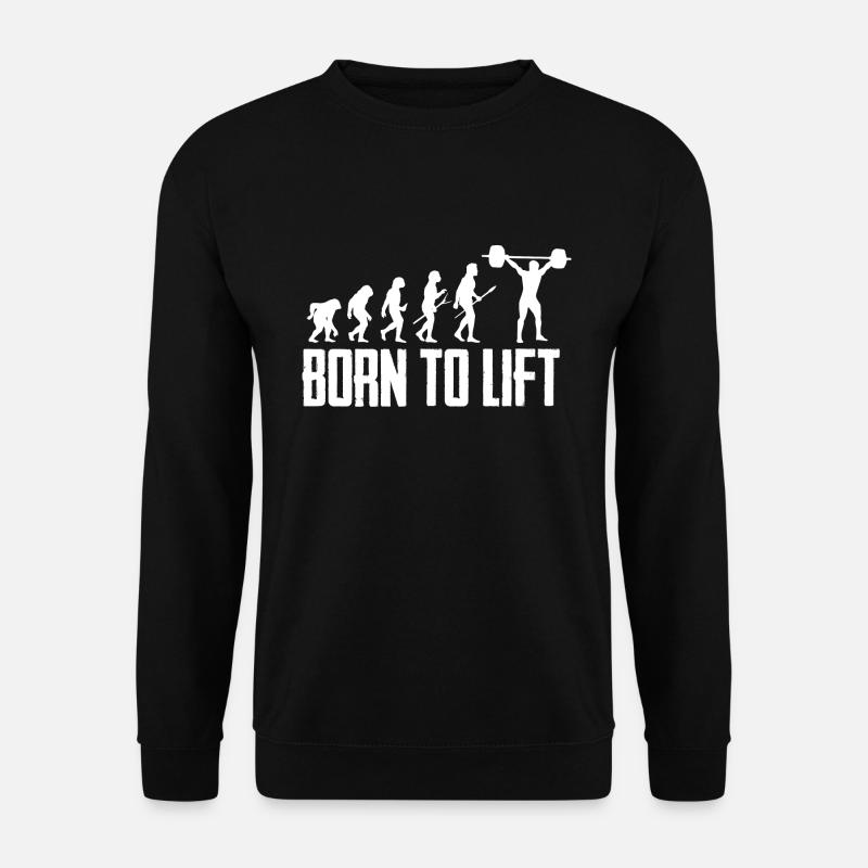 Fitness Lifting Evolution - Sweat-shirt Unisexe - noir