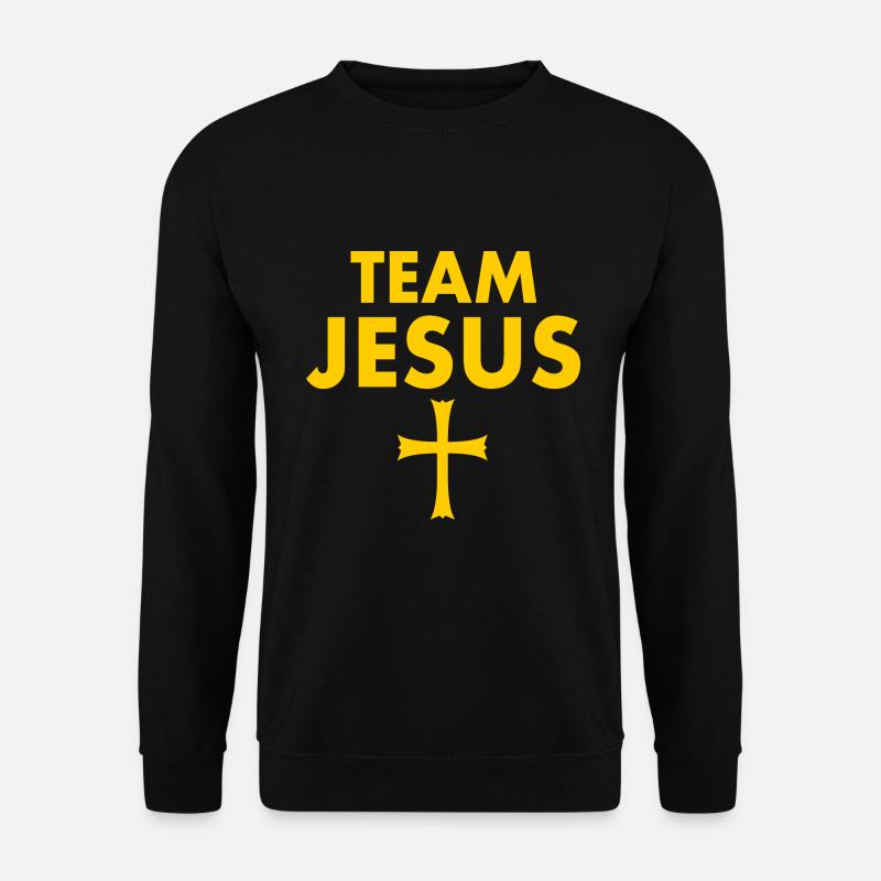 Team jesus - Unisex Pullover - Schwarz
