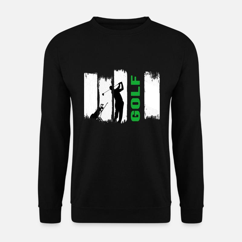 Golf Golfer Golf Course - Unisex Sweatshirt - black