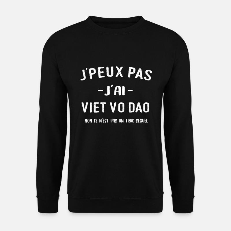 Viet vo dao / Kampfsport Kampfkunst Humor - Unisex Pullover - Schwarz