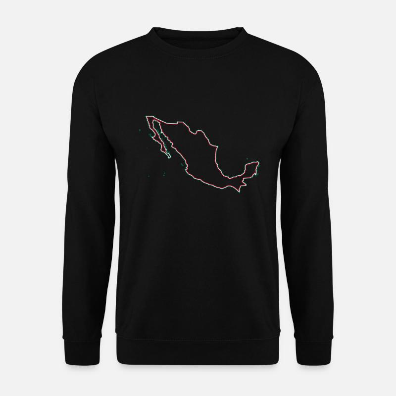 Mexiko - Unisex Pullover - Schwarz