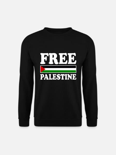 Free palestine - Unisex Sweatshirt - black