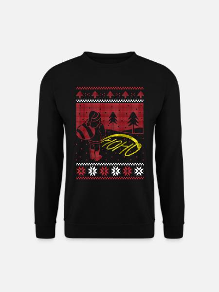 Weihnachtsmann HoHoHo - Unisex Pullover - Schwarz