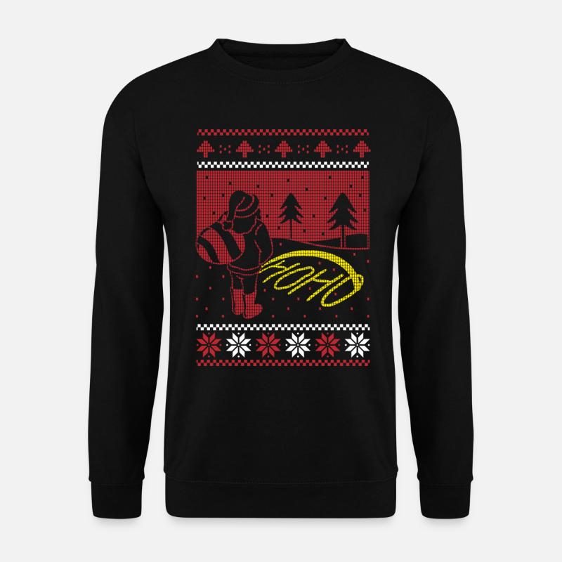 Weihnachtsmann HoHoHo - Unisex Pullover - Schwarz