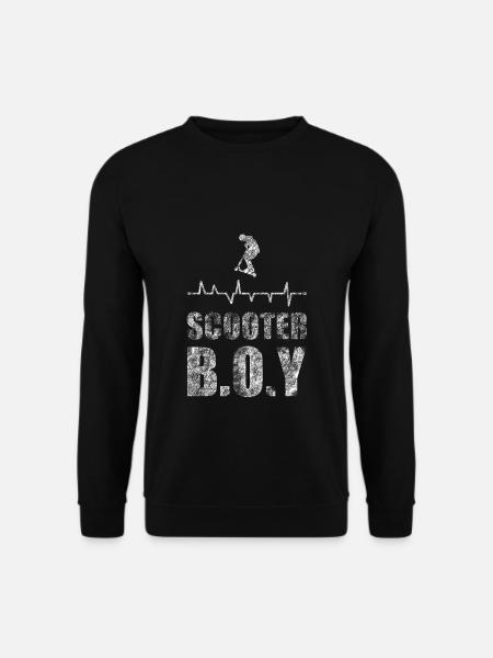 Stunt Scooter - Unisex Sweatshirt - black