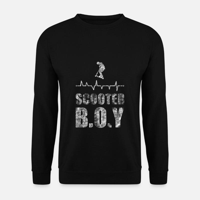 Stunt Scooter - Unisex Sweatshirt - black