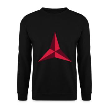 International Brigades - Unisex Sweatshirt - black - Front - Alina (178cm) & Michal (187cm)
