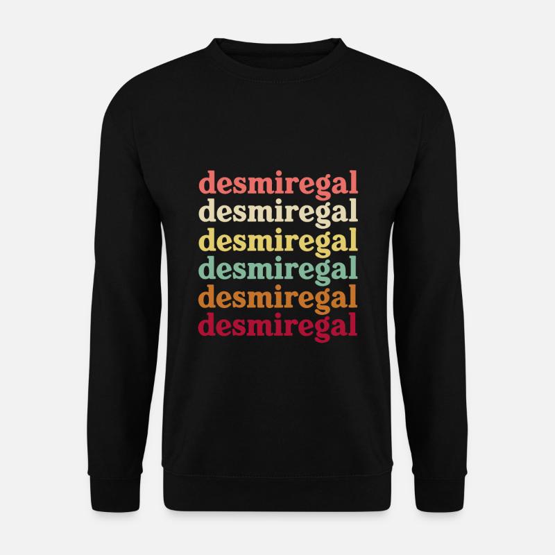 desmiregal repeat retro - Unisex Pullover - Schwarz