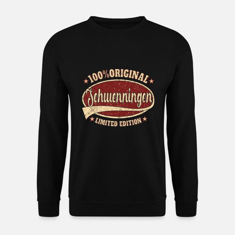Schwenningen retro design - Unisex Pullover - Schwarz