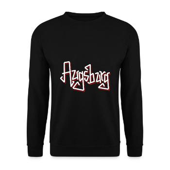 augsburg - Unisex Sweatshirt - black - Front - Alina (178cm) & Michal (187cm)