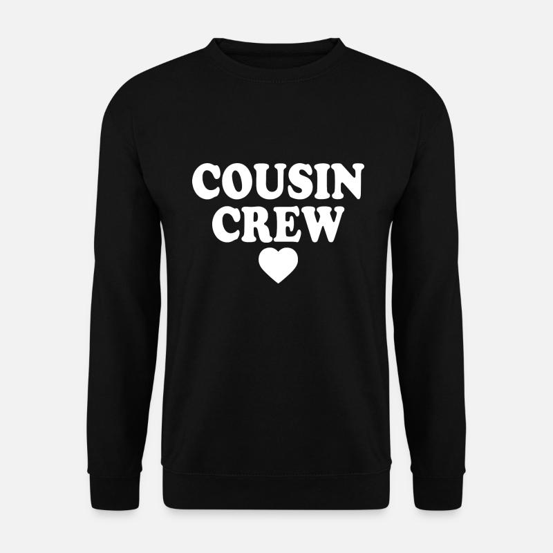 Cousin crew - Unisex Pullover - Schwarz