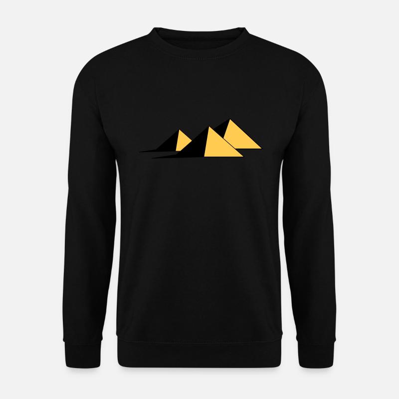 Pyramiden - Unisex Pullover - Schwarz