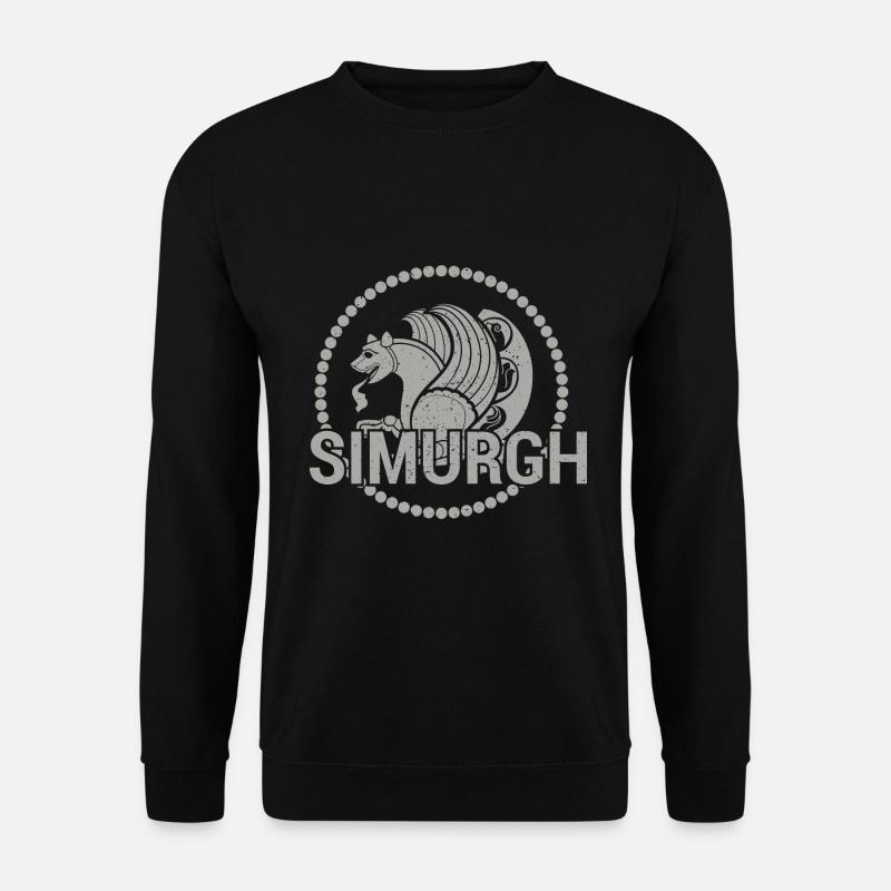 Faravahar Zoroastrisme Simurgh Perse - Sweat-shirt Unisexe - noir