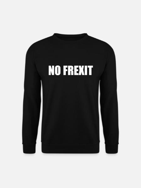 No frexit - Unisex Sweatshirt - black