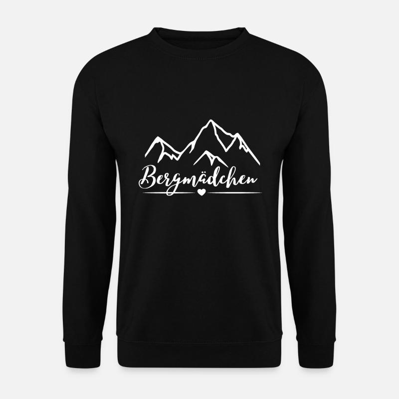 Bergmädchen - Unisex Pullover - Schwarz
