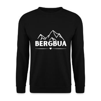 Bergbua - Unisex Pullover - Schwarz - Vorne - Alina (178cm) & Michal (187cm)