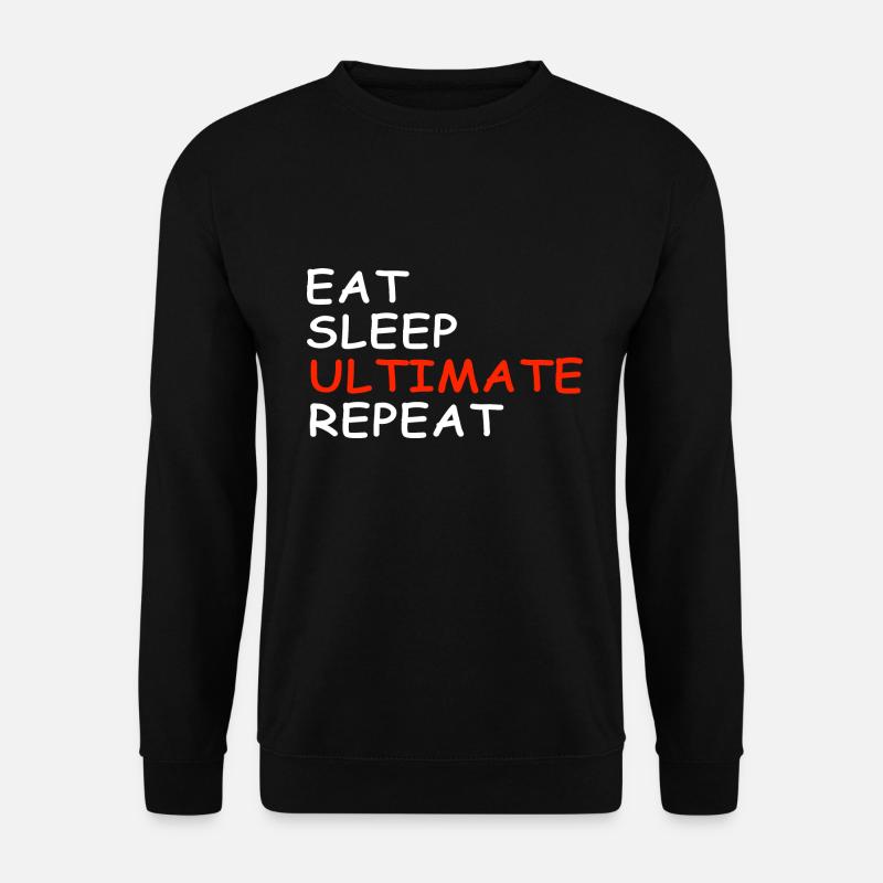 Ultimate-Frisbee Frisbee Disc Golf - Unisex Sweatshirt - black