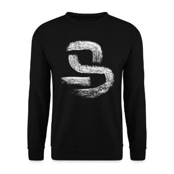 Pferd (Ma) Chinesisch - Unisex Pullover - Schwarz - Vorne - Alina (178cm) & Michal (187cm)