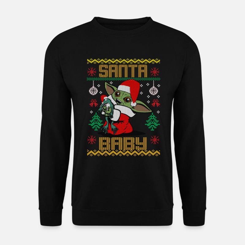 Santa Baby - Unisex Pullover - Schwarz
