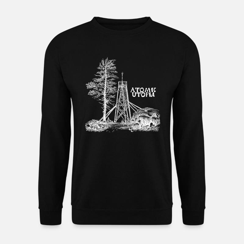 Atomic Utopia - Survey Tower - Unisex Sweatshirt - black