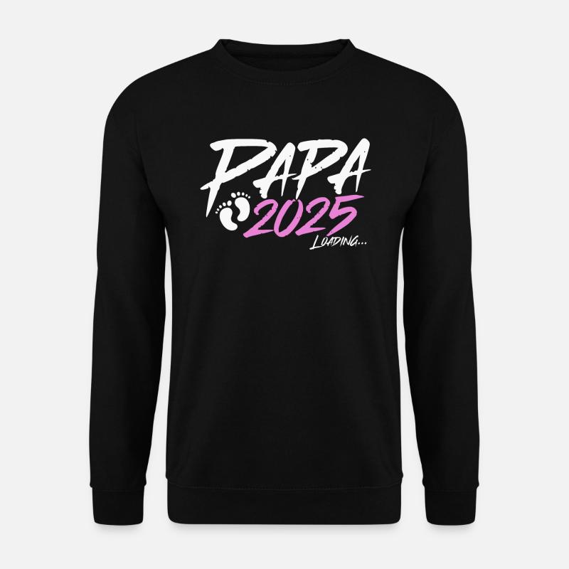 Papa 2025 Loading - Unisex Sweatshirt - black