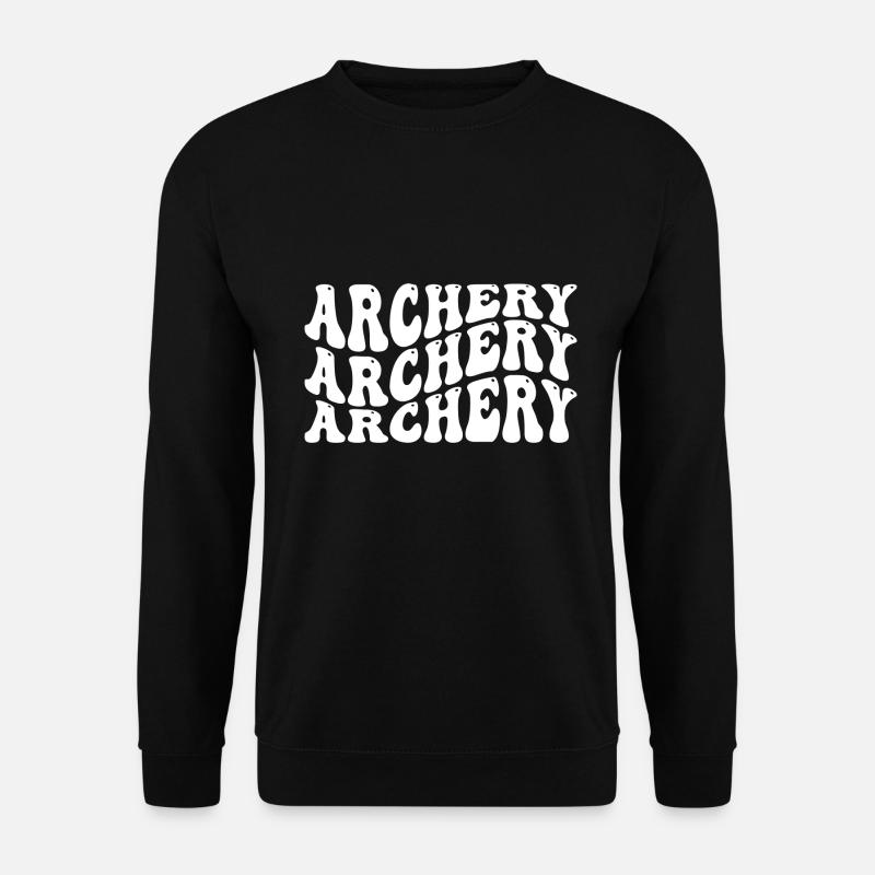 Archery bogenschießen - Unisex Pullover - Schwarz