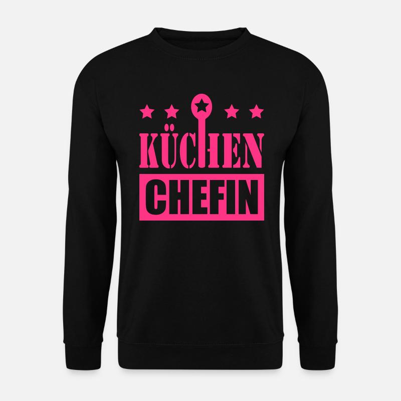 Küchenchefin - Unisex Pullover - Schwarz