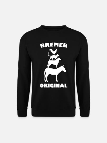 Bremen Town Musicians - Unisex Sweatshirt - black