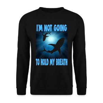 Scuba Diver Design Instructor Snorkeling - Unisex Sweatshirt - black - Front - Alina (178cm) & Michal (187cm)