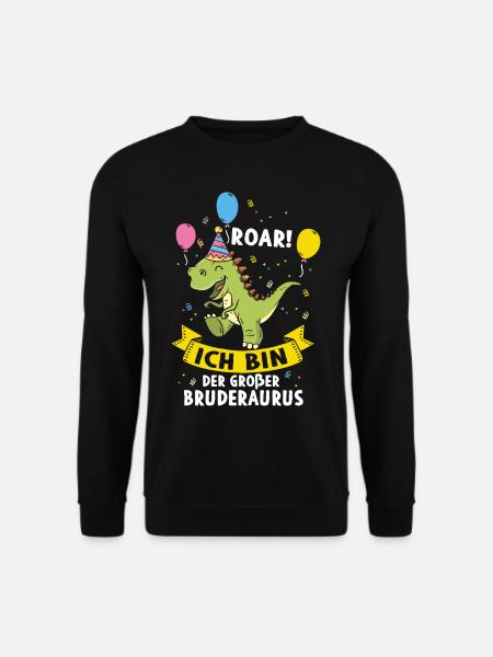 Ich Werde Ein Großer Bruder - Unisex Pullover - Schwarz