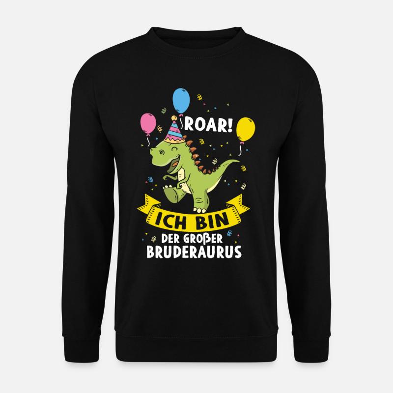 Ich Werde Ein Großer Bruder - Unisex Pullover - Schwarz