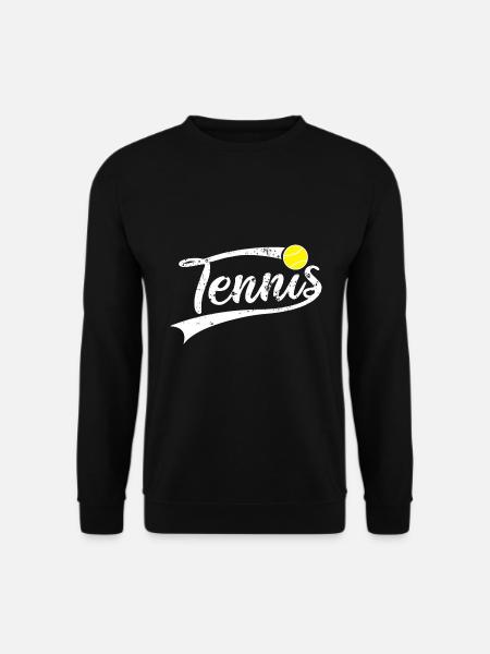 Tennis Logo Tennis Player Club Tennis Match - Unisex Sweatshirt - black