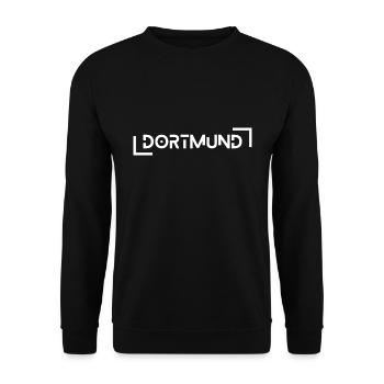 Dortmund - Sweat-shirt Unisexe - noir - Devant - Alina (178cm) & Michal (187cm)