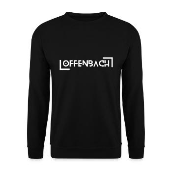 Offenbach - Unisex Pullover - Schwarz - Vorne - Alina (178cm) & Michal (187cm)