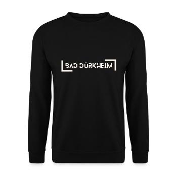 Bad Dürkheim Pfalz - Unisex Pullover - Schwarz - Vorne - Alina (178cm) & Michal (187cm)
