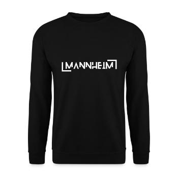 Mannheim Kurpfalz - Unisex Pullover - Schwarz - Vorne - Alina (178cm) & Michal (187cm)