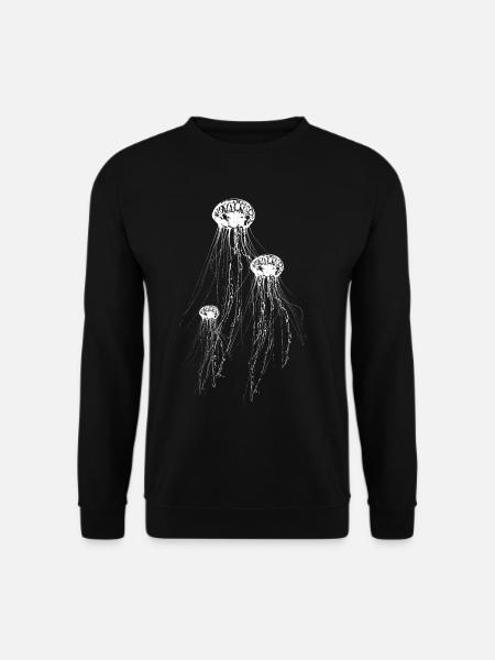 Qualle - Unisex Pullover - Schwarz