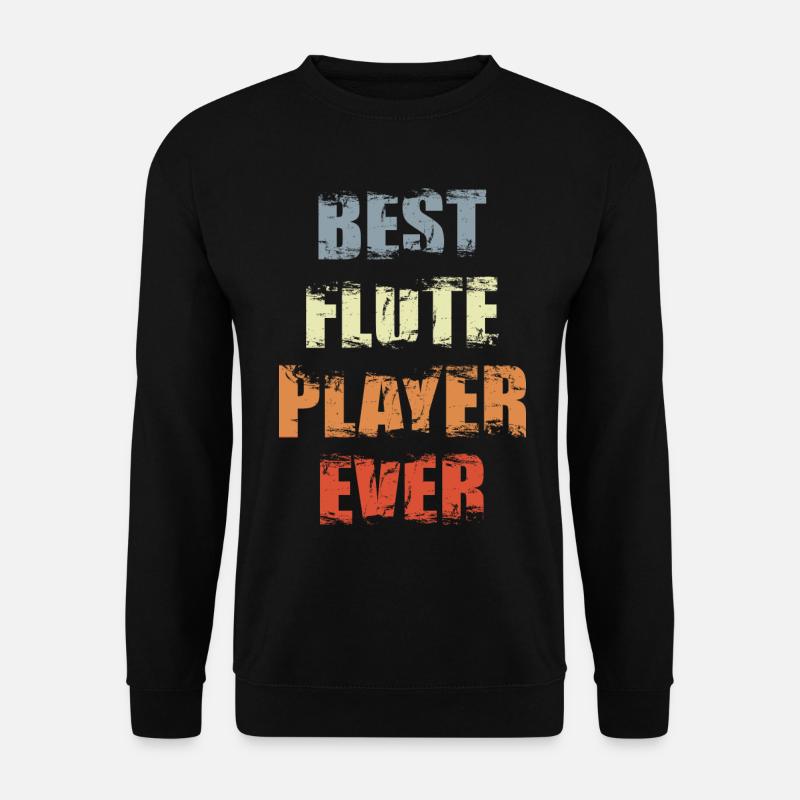 Bester Flötist - Unisex Pullover - Schwarz